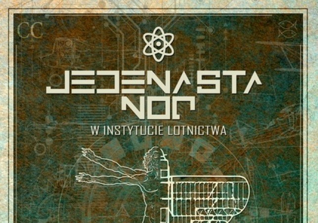 Plakat 11 Nocy w Instytucie Lotnictwa