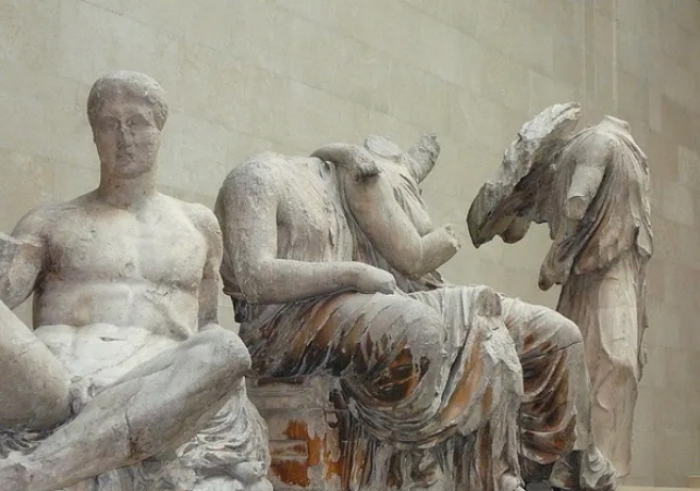 greckie zabytki w zagranicznych muzeach