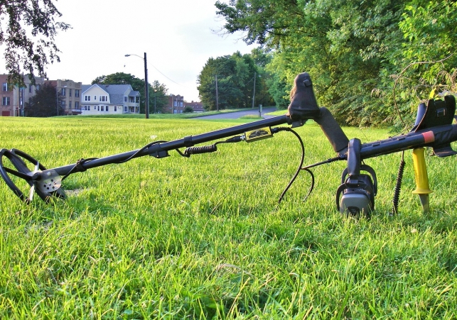 srebrny denar krzyzowy