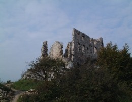 Zamek Bobolice ruiny