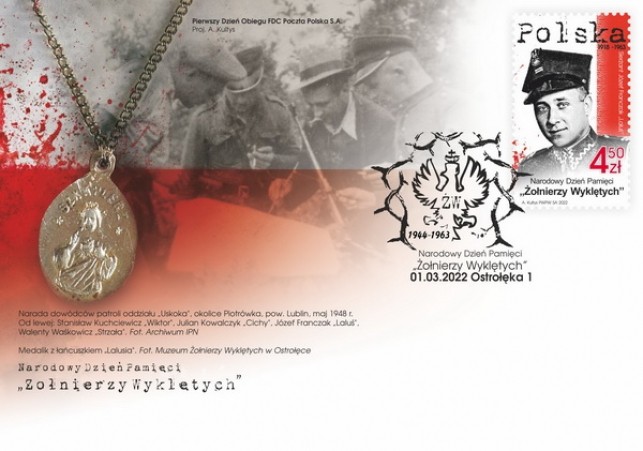 znaczek zolnierze wykleci